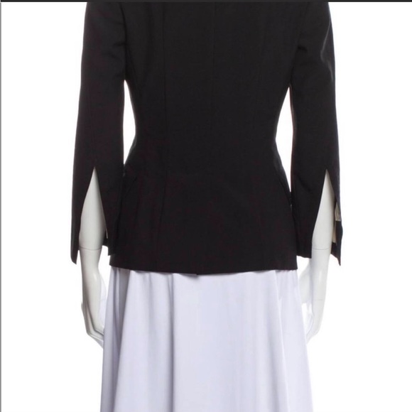 Junya Wananabe Comme des Garcons Black Wool Blazer - Picture 2 of 14